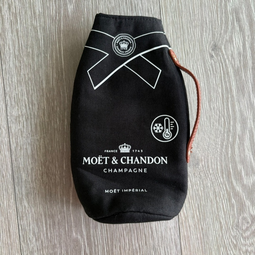 Moët‎ & Chandon Black Champagne Isotherm Suit Insulated Cool Jacket Bottle Cover